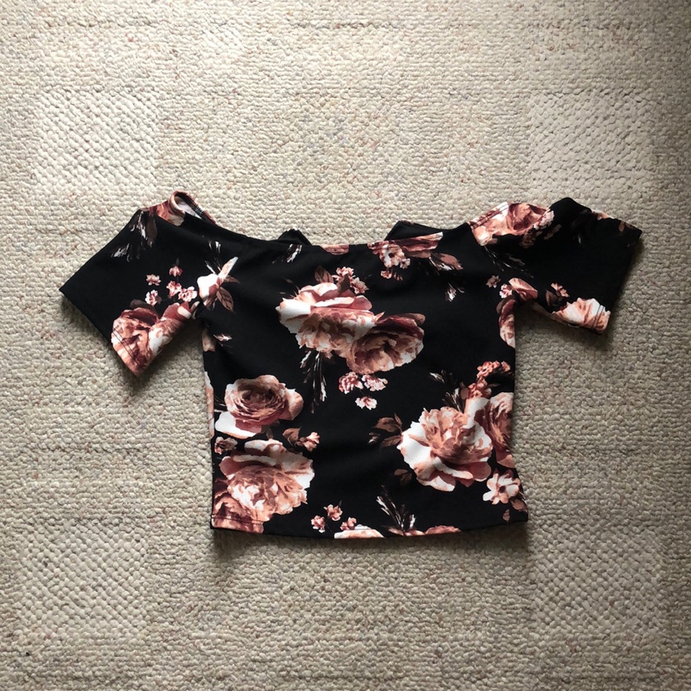 🌷Off-the-shoulder top - Picture 2 of 4